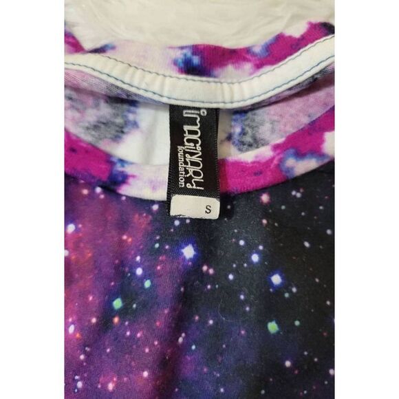 Imaginary Foundation Sz S Tee Milky Way Tie Dye Unisex Crew Neck - Picture 5 of 6